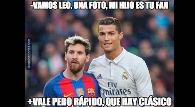Memes del Barcelona vs. Real Madrid, por las fecha 14 de la Liga Santander.
