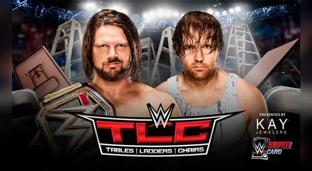 Dean Ambrose vs. AJ Styles, por el campeonato mundial de la WWE.