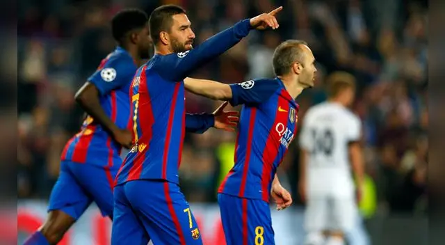 Barcelona vs. Borussia Monchengladbach: Arda Turan fue la figura del partido 