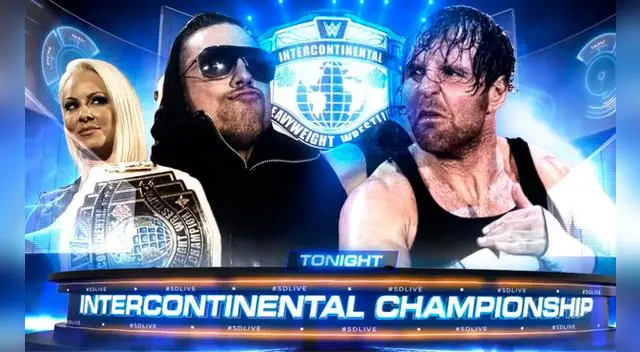 En SmackDown Live, Dean Ambrose vs. The Miz por el campeonato Intercontinental.