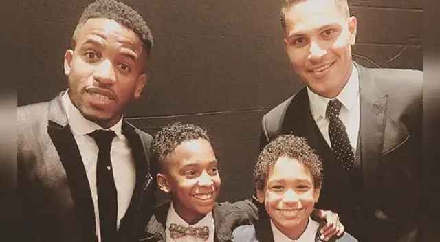 Instagram: Paolo Guerrero y Jefferson Farfán posaron con sus ‘dobles’ en avant premiere de la película ‘Guerrero’ | FOTOS