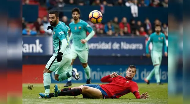 Barcelona vs. Osasuna EN VIVO: partido por la fecha 15 liga Santander 