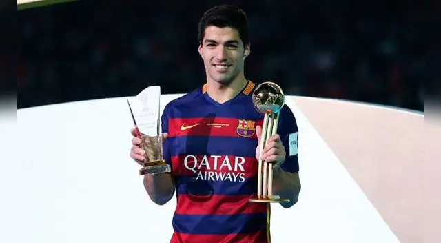 Luis Suárez  obtuvo el cuarto lugar en el Balón de Oro 2016.