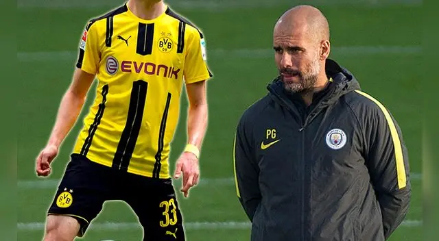 Pep Guardiola quiere a este futbolista del Borussia Dortmund para "su" Manchester City.