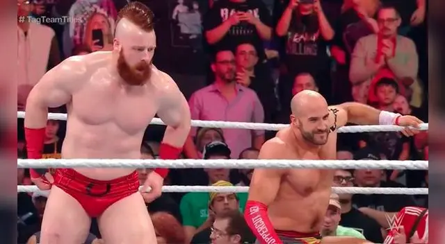 En WWE Roadblock 2016, Cesaro y Sheamus son los nuevos campeones en parejas.