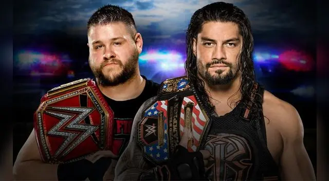 En WWE Roadblock 2016, Kevin Owens vs. Roman Reigns, por el campeonato universal.