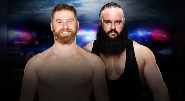 En WWE Roadblock 2016, Braun Strowman vs. Sami Zayn.