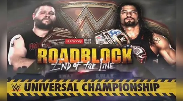 VER WWE Roadblock 2016 EN VIVO ONLINE DIRECTO FOX ACTION: Owens, Reigns y New Day en PPV | GUÍA DE CANALES