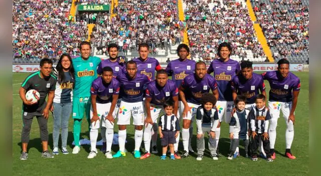 Una alineación de Alianza Lima en Matute. Una alineación de Alianza Lima en Matute.