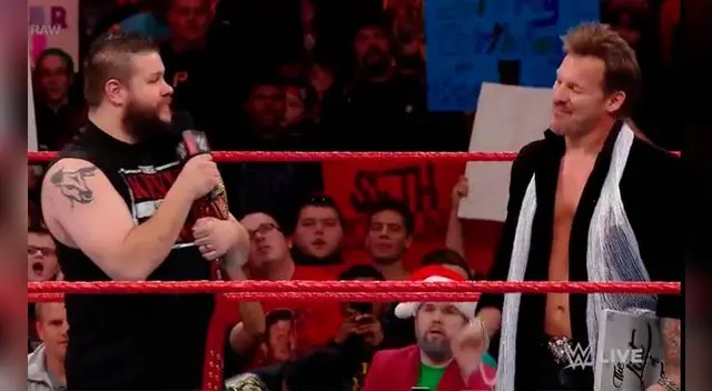 En WWE, Kevin Owens y Chris Jericho abren el show de Monday Night Raw. En WWE, Kevin Owens y Chris Jericho abren el show de Monday Night Raw.