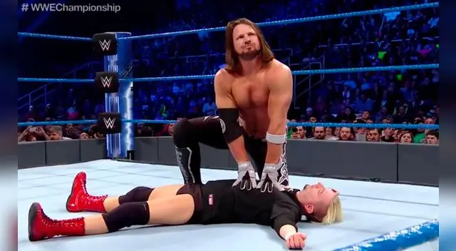 En WWE SmackDown Live, AJ Styles venció a James Ellsworth.