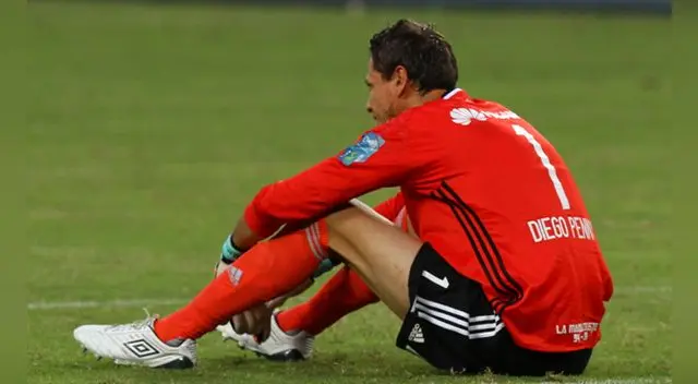 Diego Penny durante un partido con Sporting Cristal.