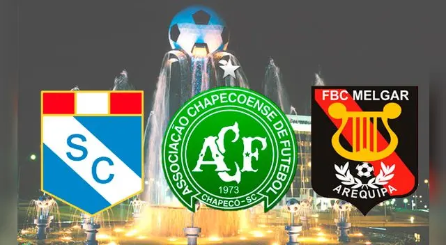 Sporting Cristal y FBC Melgar entregaron sus camisetas homenajeada al Chapecoense. Sporting Cristal y FBC Melgar entregaron sus camisetas homenajeada al Chapecoense.