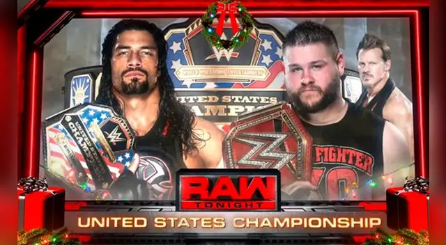 En Monday Night Raw, Roman Reigns vs. Kevin Owens.