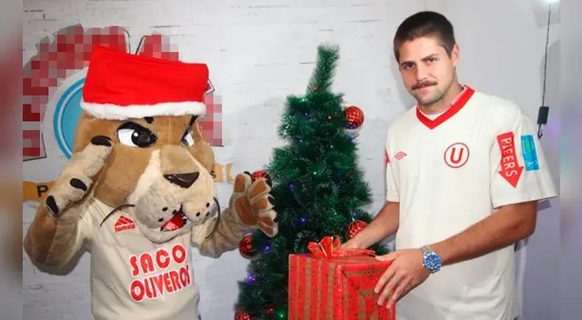Werner Schuler con pie y medio en Universitario de Deportes.