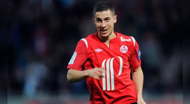 Eden Hazard la rompió en un partido con Lille, pese a estar en estado ebriedad. 