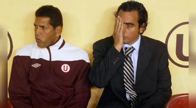 Juntos en el banco crema en 2011.