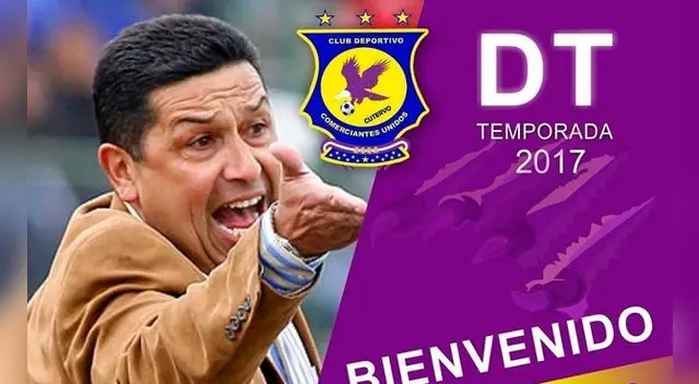 Jorge Aravena es nuevo técnico de Comerciantes Unidos para el 2017.