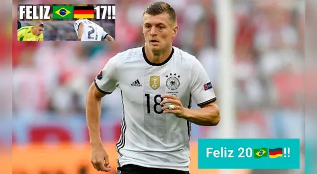 Toni Kroos y Ronaldo se mandaron tremendos mensajes en Facebook.