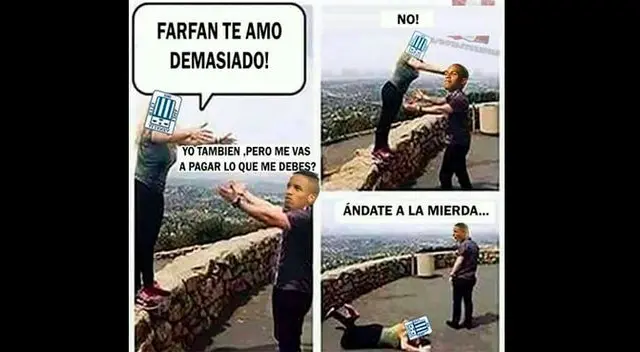 Jefferson Farfán es víctima de graciosos memes por su supuesto pase a Alianza Lima.