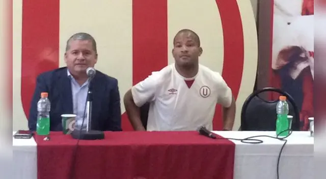 Alberto Rodríguez durante la conferencia de prensa en Universitario. Alberto Rodríguez durante la conferencia de prensa en Universitario.