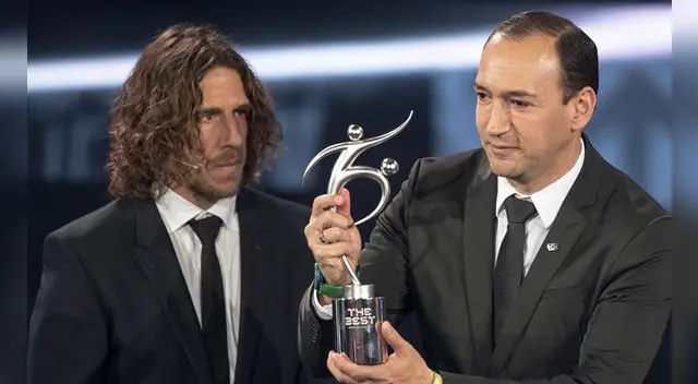 Juan Carlos Cuesta, presidente del Atlético Nacional, recibió el Premio Fair Play. Fuente: EFE