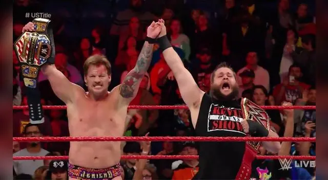 En el Monday Night Raw, Chris Jericho venció a Roman Reigns y se convirtió en el nuevo campeón de los Estados Unidos