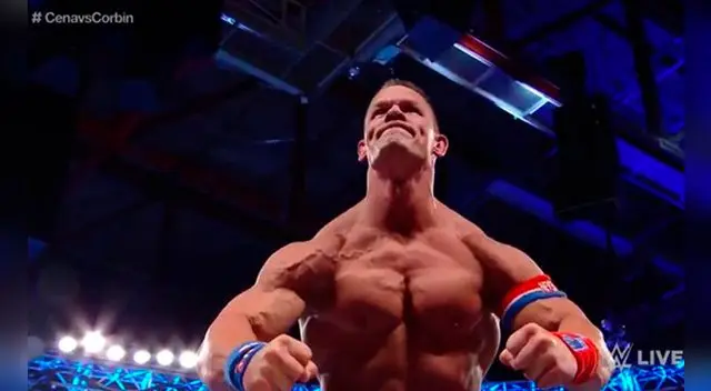 En WWE SmackDown Live, John Cena derrotó a Baron Corbin.