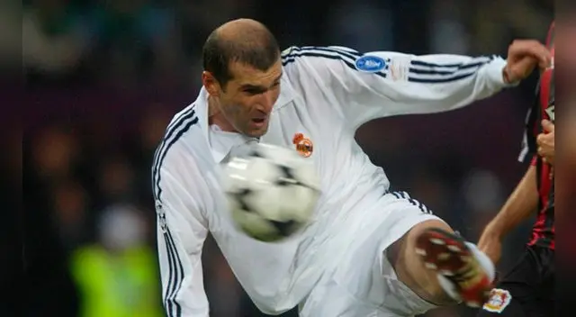 Zinedine Zidane fue uno de los mejores jugadores del Real Madrid