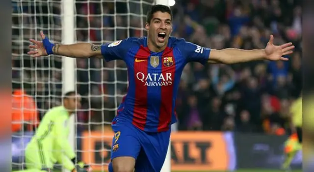 Luis Suárez marcó su gol número 100 con la camiseta del Barcelona. Luis Suárez marcó su gol número 100 con la camiseta del Barcelona.
