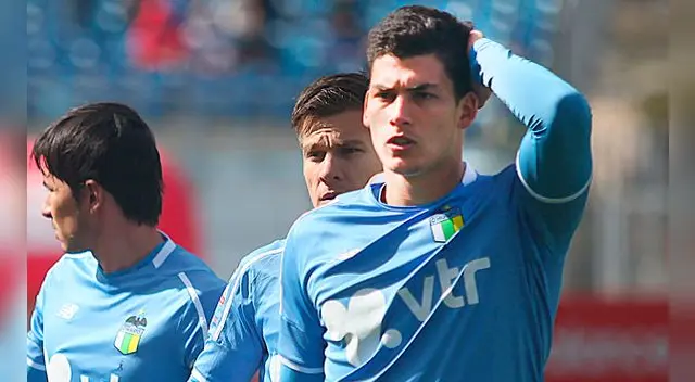 Iván Bulos durante su etapa en el O'Higgins de Rancagua.