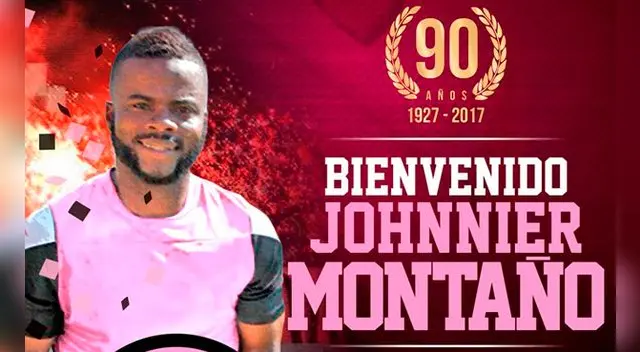 Sport Boys hizo oficial el fichaje de Johnnier Montaño para la temporada 2017