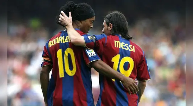 Ronaldinho revela en una carta cómo descubrió el talento de Lionel Messi. Ronaldinho revela en una carta cómo descubrió el talento de Lionel Messi.