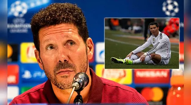Diego Simeone le lanzó dardo a Cristiano Ronaldo por el Balón de Oro. Diego Simeone le lanzó dardo a Cristiano Ronaldo por el Balón de Oro.
