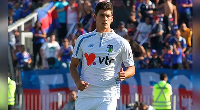 Iván Bulos durante su etapa en el O'Higgins de Rancagua.