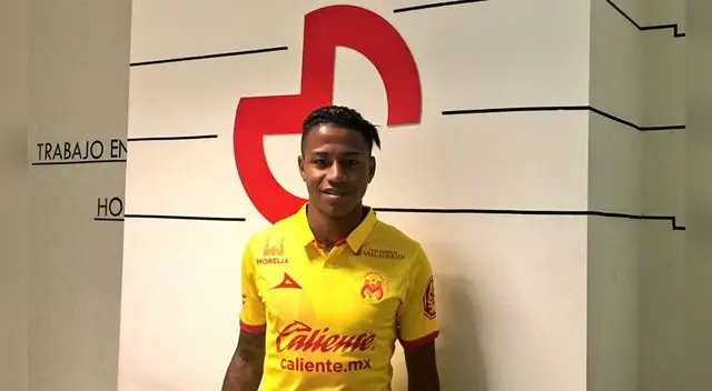 Andy Polo firmó contrato por cuatro temporadas con el Monarcas Morelia.