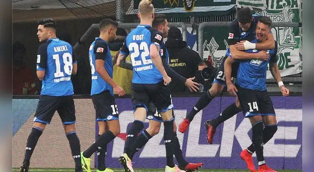 Van 16 fechas en la Bundesliga y el Hoffenheim todavía no conoce la derrota esta temporada. Van 16 fechas en la Bundesliga y el Hoffenheim todavía no conoce la derrota esta temporada.