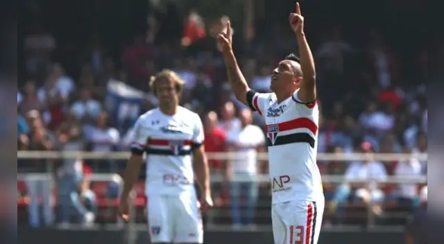 Sao Paulo: Diego Lugano elogió así a Christian Cueva. Sao Paulo: Diego Lugano elogió así a Christian Cueva.