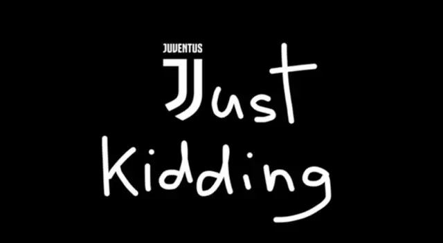 Juventus presentó su nuevo logo y generó burlas en Facebook y Twitter. Fuente: Internet