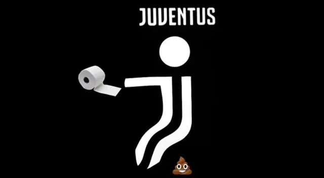 Juventus presentó su nuevo logo y generó burlas en Facebook y Twitter. Fuente: Internet