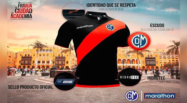 Deportivo Municipal estrenará histórica camiseta en Descentralizado 2017 y Copa Libertadores. Facebook: Deportivo Municipal. Deportivo Municipal estrenará histórica camiseta en Descentralizado 2017 y Copa Libertadores. Facebook: Deportivo Municipal.