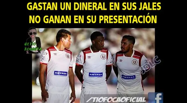 Universitario y los mejores memes sobre su empate contra la Universidad Católica. Fuente: Internet.