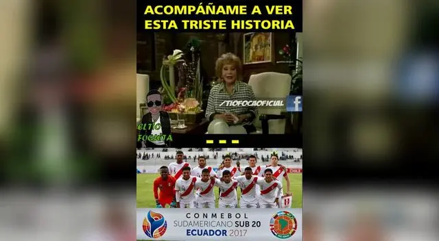 Sudamericano Sub-20: los crueles memes que dejó el empate de Perú ante Venezuela.