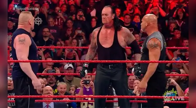 En el WWW Raw, Brock Lesnar, The Undertaker y Goldberg volvieron al ring.