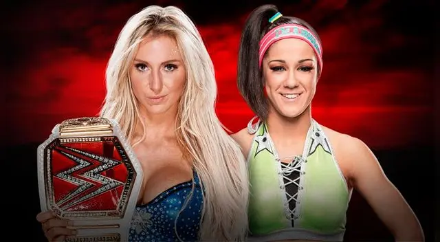 En WWE Royal Rumble, Charlotte vs. Bayley, por el campeonato de mujeres. Fuente: WWE En WWE Royal Rumble, Charlotte vs. Bayley, por el campeonato de mujeres. Fuente: WWE