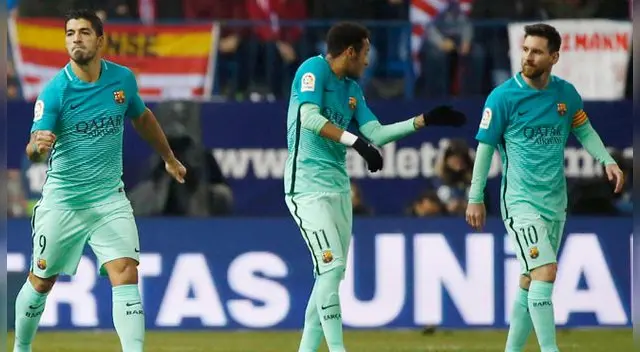 Barcelona vs. Atlético Madrid por semifinales de la Copa del Rey.