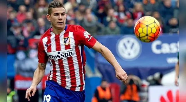 Lucas Hernández lleva jugado seis partidos con el Atlético Madrid de los 20 disputados en la actual temporada 