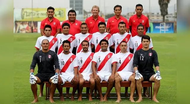 El plantel de la Selección Peruana de Fútbol Playa para las Eliminatorias Sudamericanas.