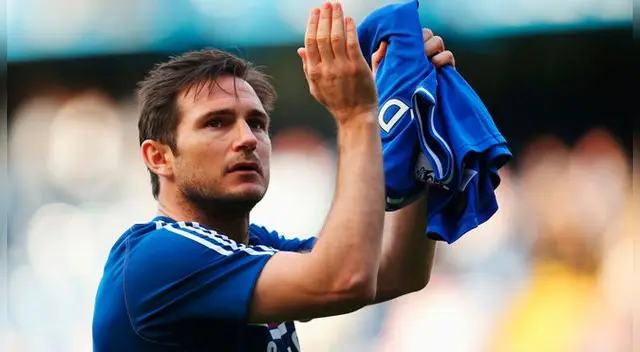 Frank Lampard durante su etapa en el Chelsea.