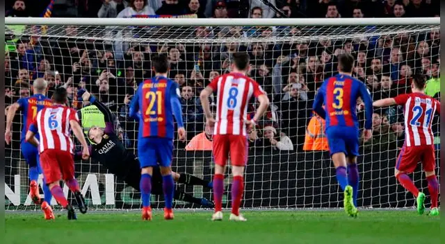 Barcelona a la final de la Copa del Rey: revive el partidazo ante el Atlético de Madrid. Barcelona a la final de la Copa del Rey: revive el partidazo ante el Atlético de Madrid.